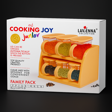 Cooking Joy Junior Spice Rack – Family Pack