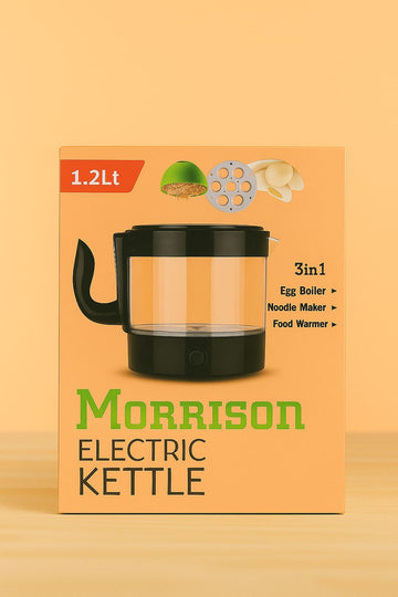 Morrison Electric Kettle (3 in 1) 1.2Ltr