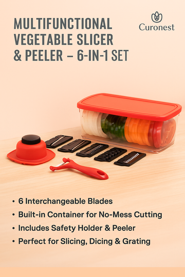 Multi Functional Wire Cutter (6 interchangable blades width peeler)
