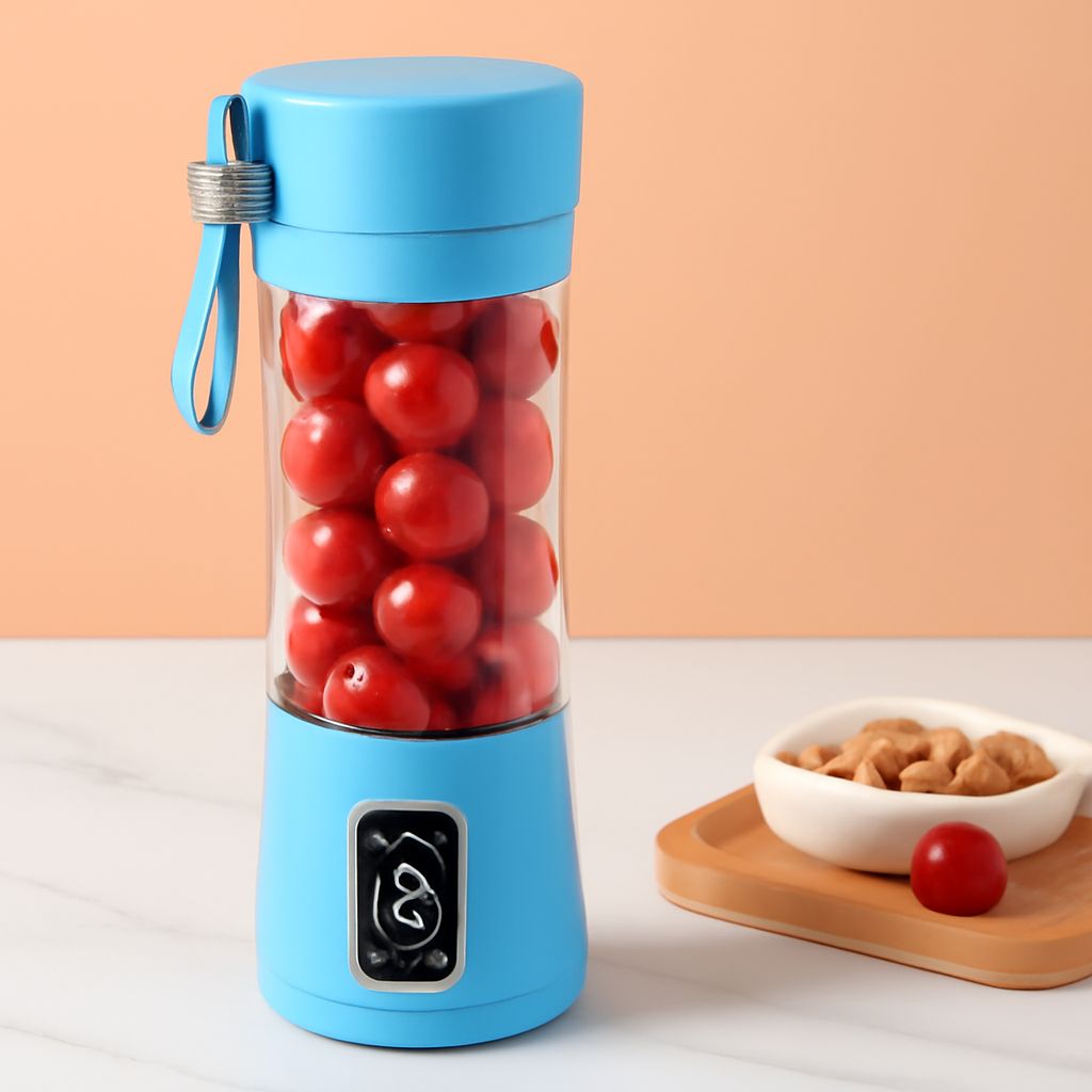 Portable USB juicer blenders (400ml, 6-blade)